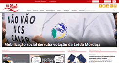 Desktop Screenshot of liderancapcdob.org.br
